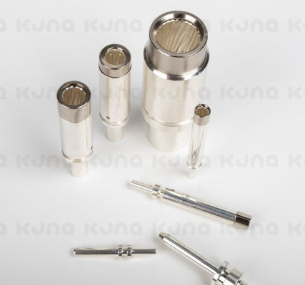 Штепсельная вилка зарядных кабелей EV типа 2 EV ODM поручая прикалывает контакт крепко Sliving терминала