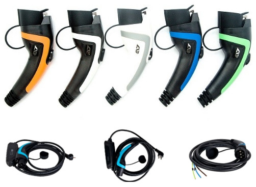 Купить 5m Electric Vehicle Type 2 Charging Cable 32A 250V AC Lightning Protection онлайн изготовление
