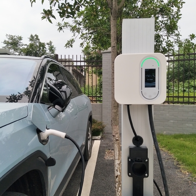 Купить IP65 32A 22 кВт настенная зарядная станция переменного тока для электромобилей с функцией отложенной зарядки онлайн изготовление