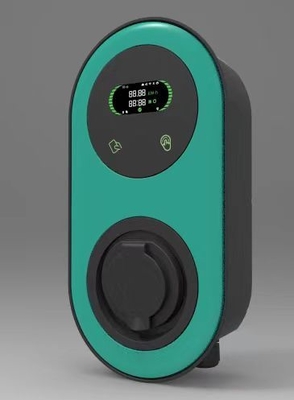 Оружи типа 2 IEC 621962-2 двойные intergated пол-установленный заряжатель AC EV