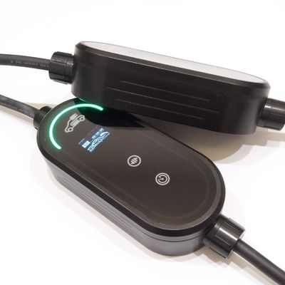 купить Умное портативное зарядное устройство для электромобилей 7 кВт 32 А IP67 с кабелем 5 м и сертификатом CE онлайн изготовление