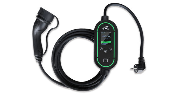 Купить AC110V/230V 3kW Portable EV Charger with WiFi 2.4GHz and IP67 Protection онлайн изготовление