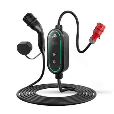 Купить 3 Phase 400V 11kW Portable EV Car Charger IP67 with CE Certification онлайн изготовление