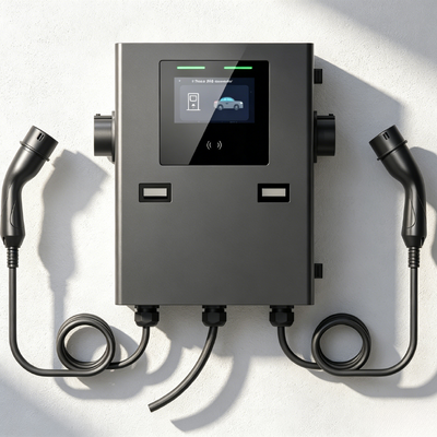 Купить IP55 2*22kw Wallbox зарядное устройство для коммерческого использования онлайн изготовление