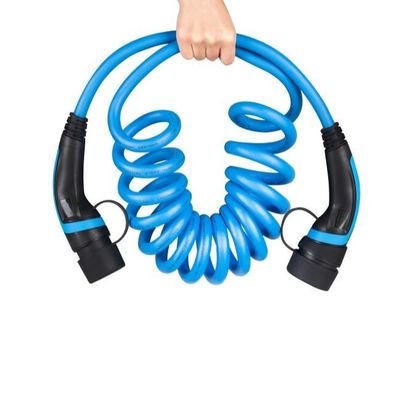 стандарт соединителя типа 2 IEC 62196 зарядного кабеля 16A 480V EV европейский