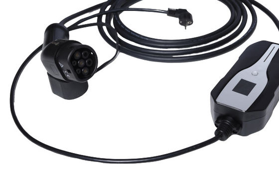 типа 2 заряжателя 16A 3.6kW польза портативного EV домашняя со сверх настоящей защитой