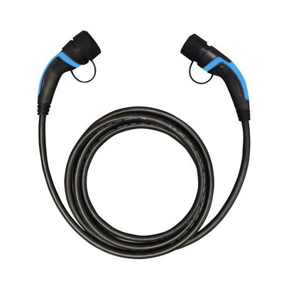 Тип 2 AC480V 11kW 1phase к штепсельной вилке галоида зарядного кабеля типа 2 EV свободной по своему типу