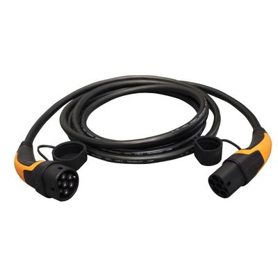 Тип 2 CE RoHs TUV к зазмелению стандарта длины OEM зарядного кабеля типа 2 EV