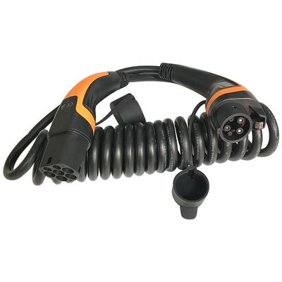Тип 1 EVSE к зарядному кабелю типа 2 EV