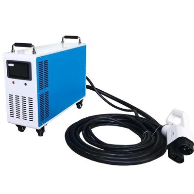 Материал ранга TPU предохранения от заряжателя IP43 DC быстрый быстрый 15KW 38A портативный EV